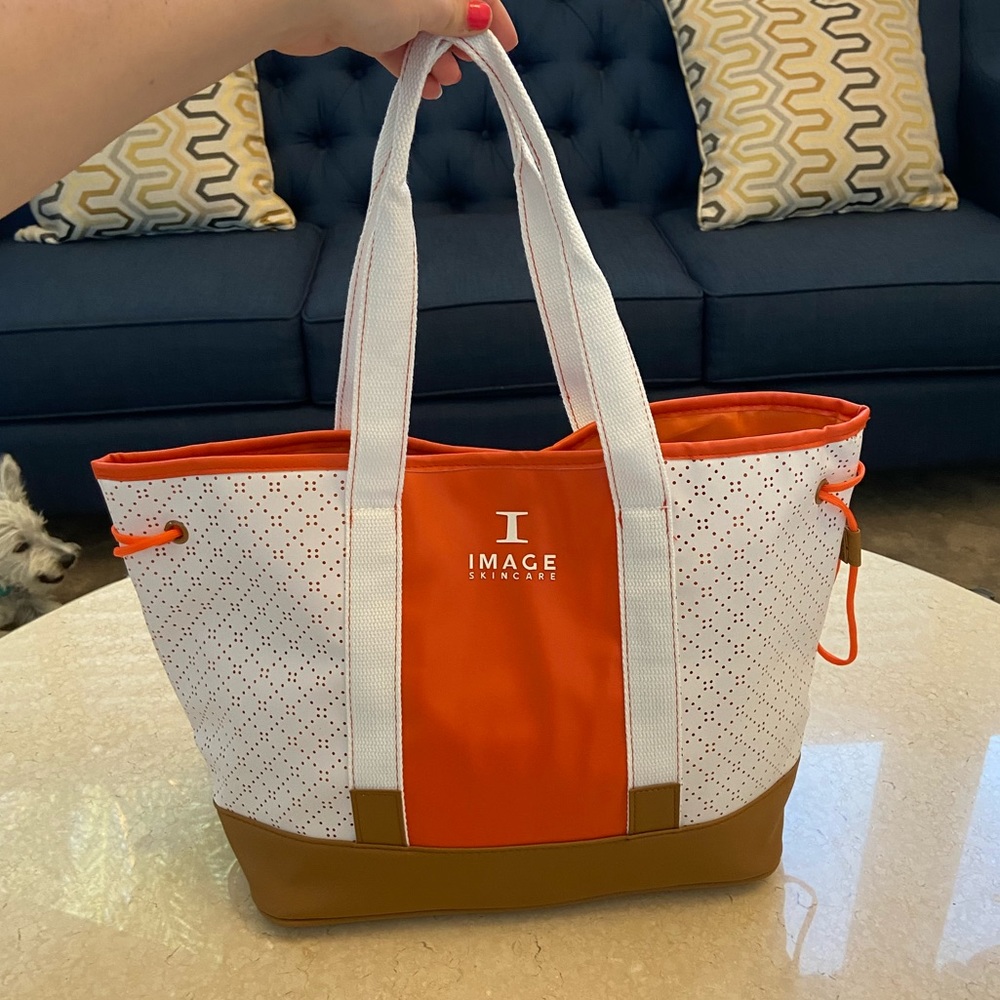Image skincare beach bag